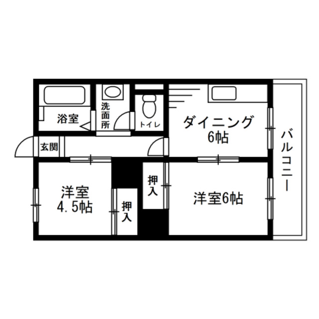 大阪府堺市北区北長尾町　北長尾マンション 105号室